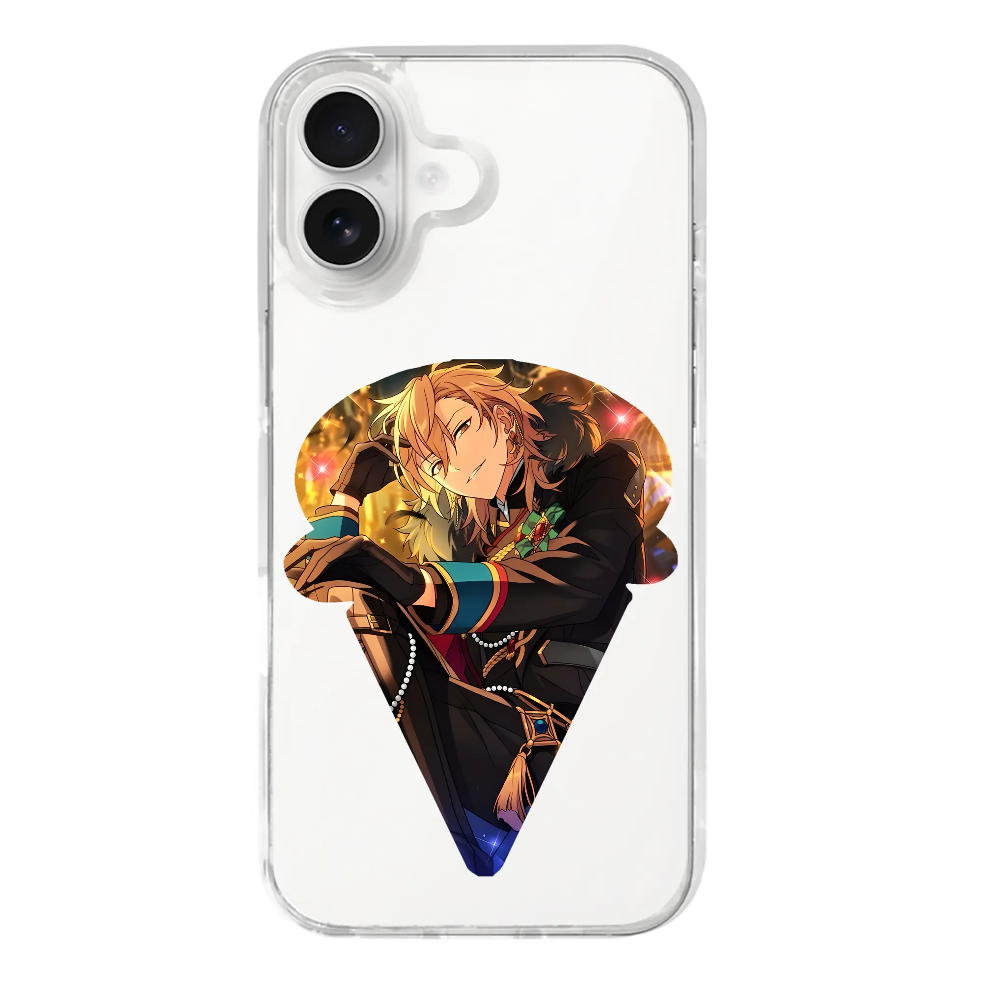 あんさん ぶる グッズ UNDEAD 羽風薫 - iPhone 17シリーズ 透明スマホケース – 薄型・耐衝撃・精密フィット保護カバー